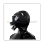 Preview: Deluxe NEORGA gasmask-zipperhood-system ULTIMATE-N with tube-set, sniffdildo, inhaler-set and rebreathing-bag-set